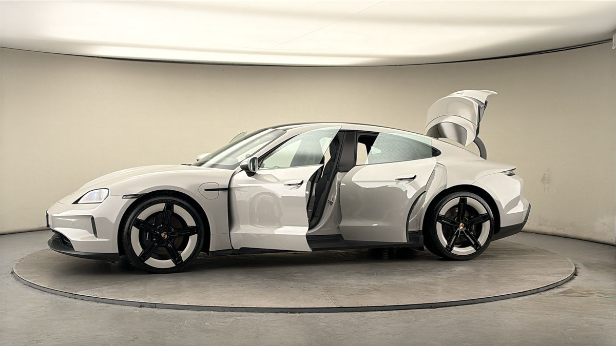 More views of Porsche Taycan