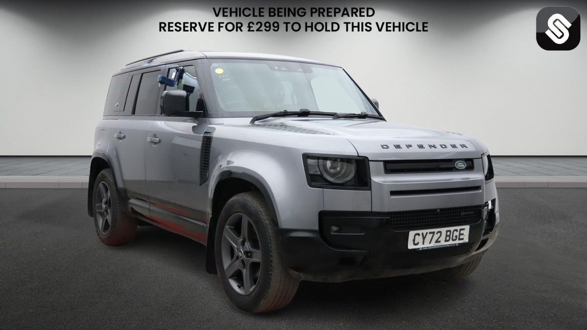 Land Rover Defender 110 Sticky Header Image