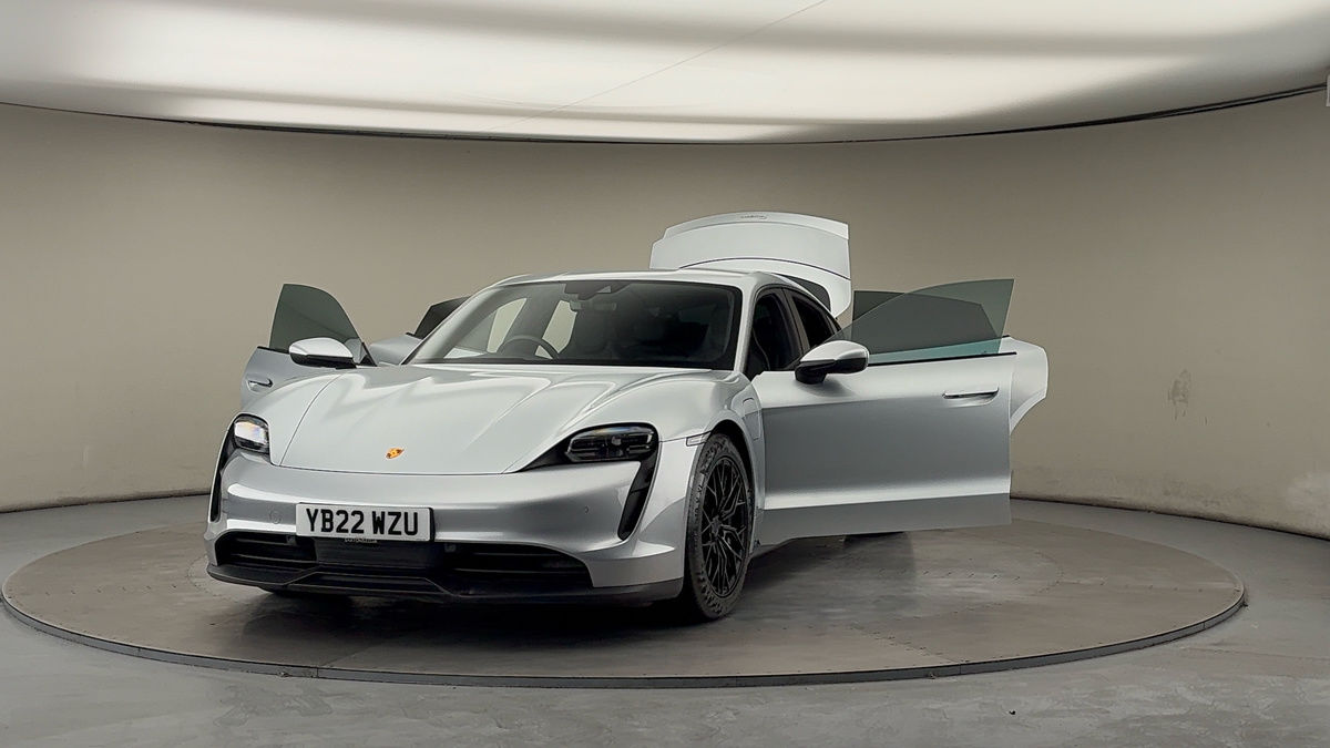 More views of Porsche Taycan