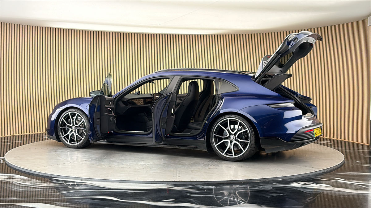 More views of Porsche Taycan