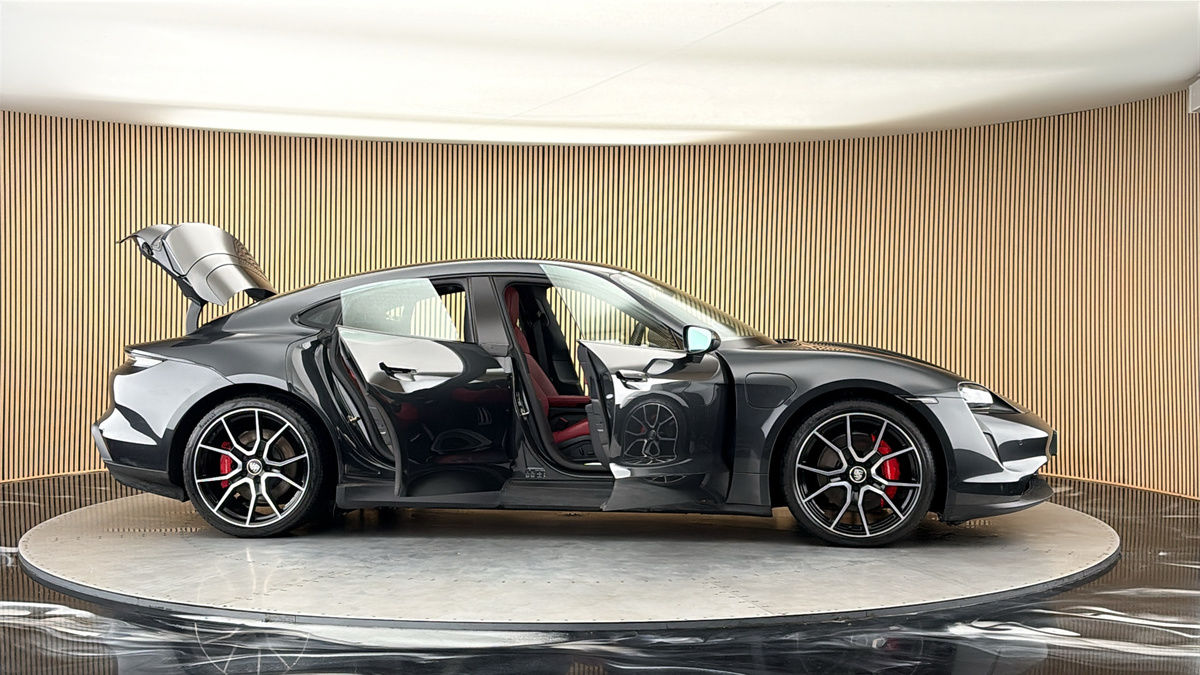 More views of Porsche Taycan
