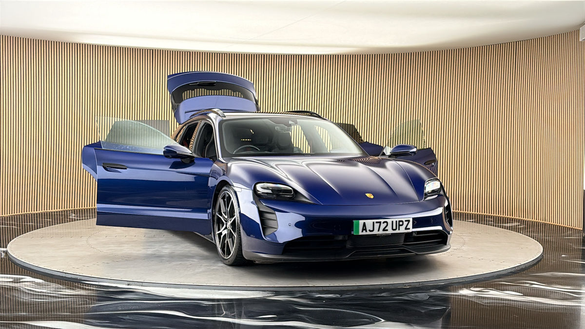 More views of Porsche Taycan