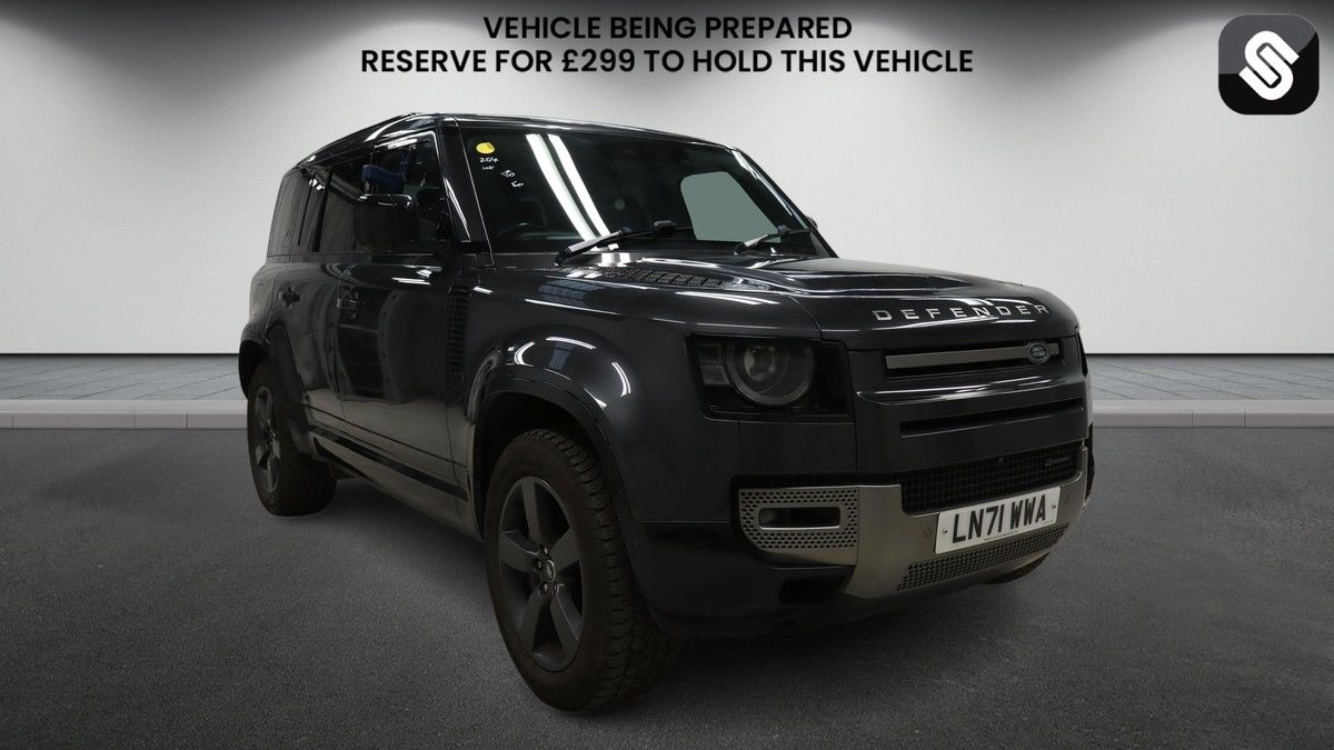 Land Rover Defender 110 Sticky Header Image