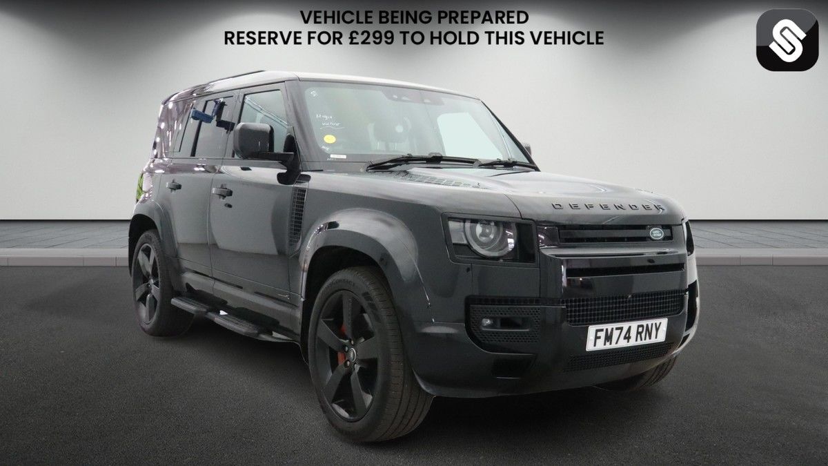 Land Rover Defender 110 Sticky Header Image