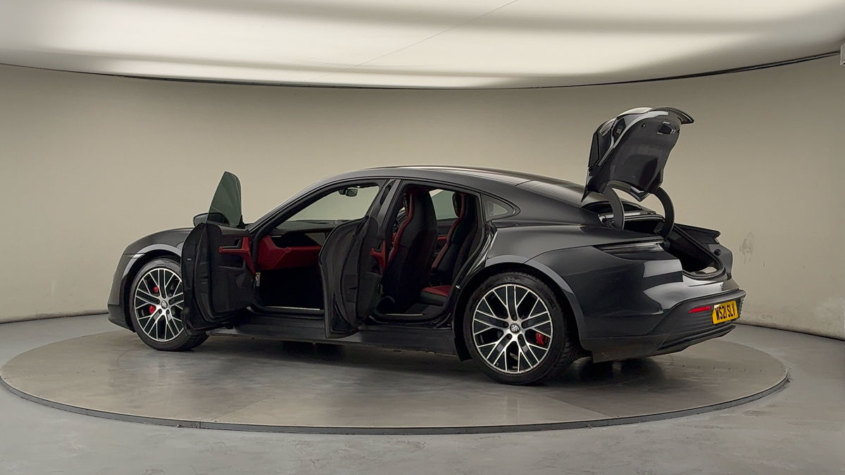 More views of Porsche Taycan