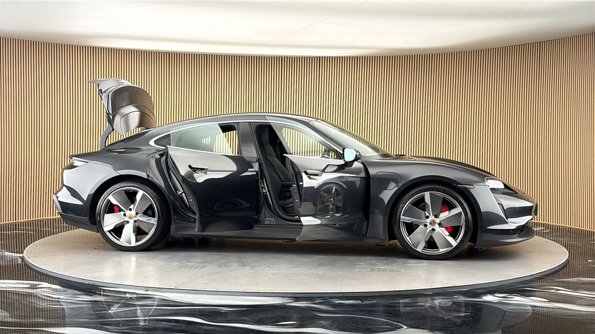 More views of Porsche Taycan