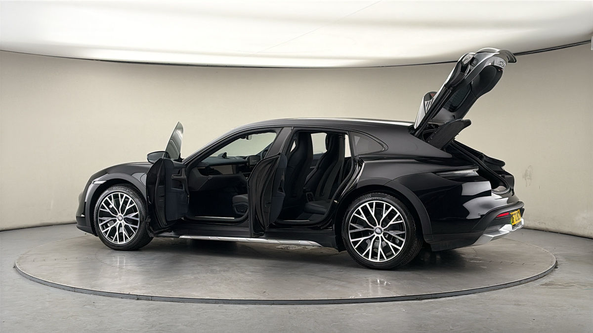 More views of Porsche Taycan