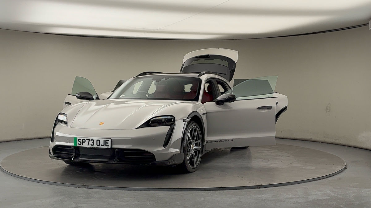 More views of Porsche Taycan