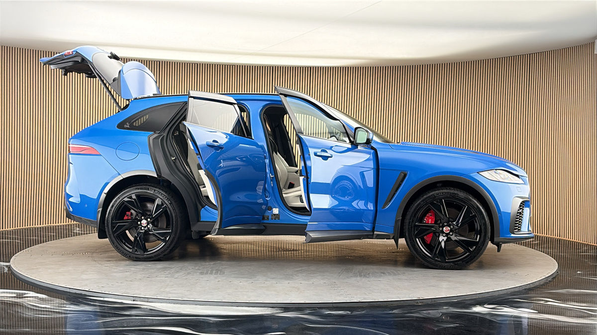 More views of Jaguar F-PACE
