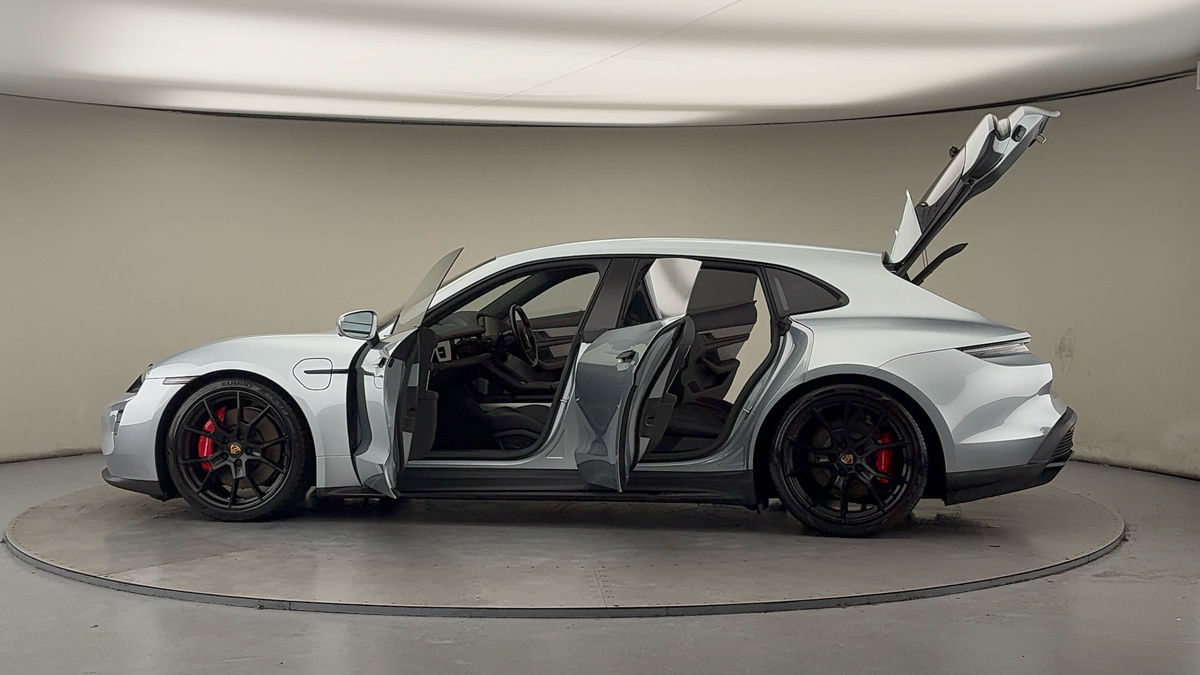 More views of Porsche Taycan