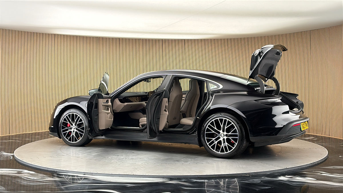 More views of Porsche Taycan