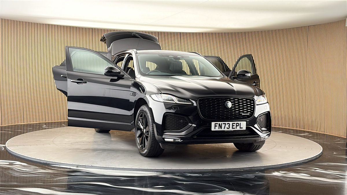 More views of Jaguar F-PACE