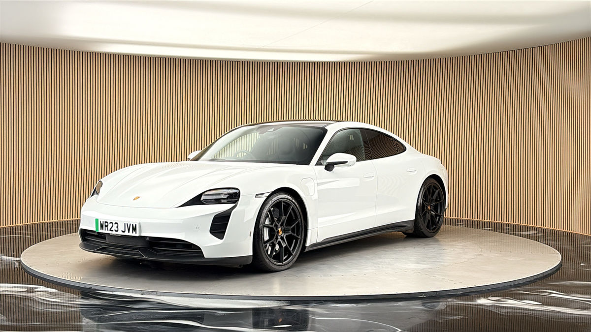 More views of Porsche Taycan