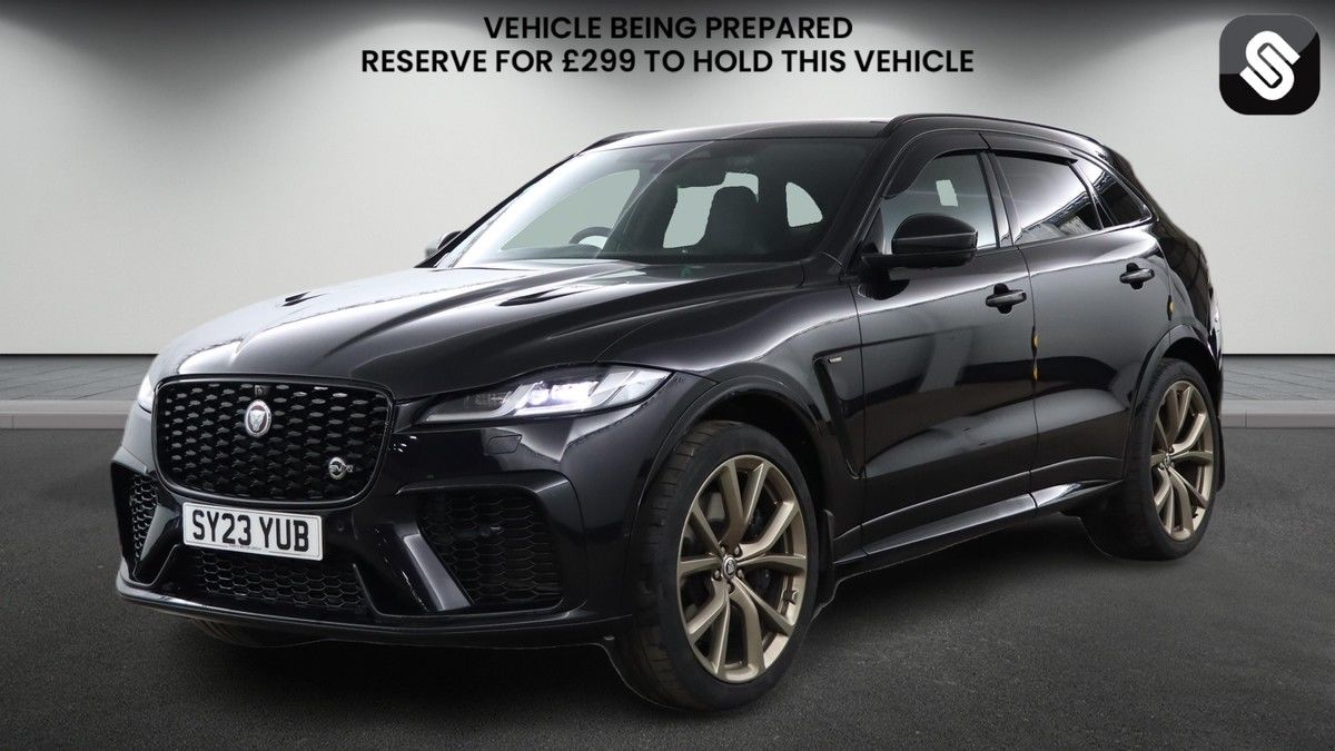 More views of Jaguar F-PACE