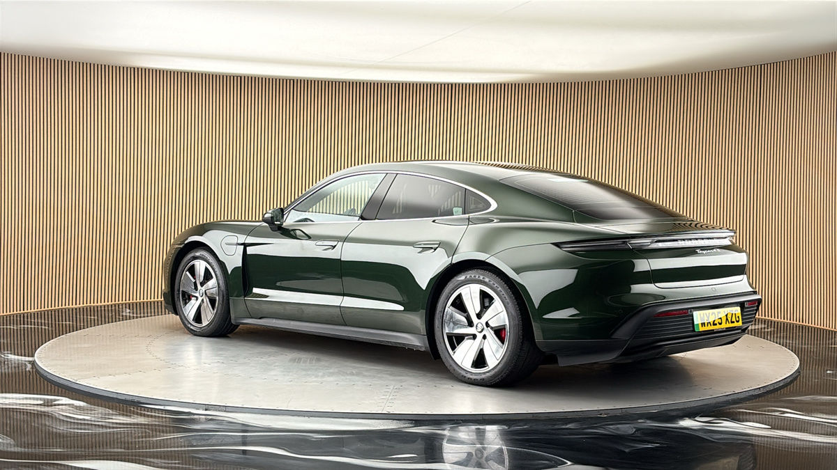 More views of Porsche Taycan