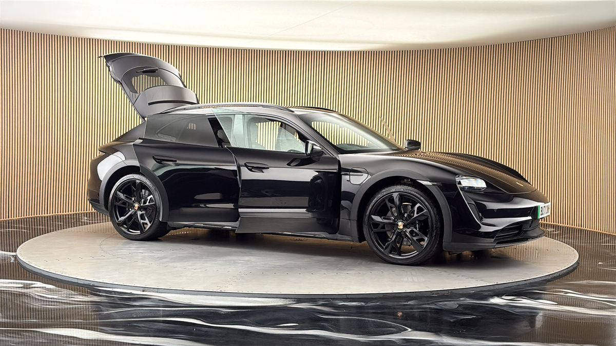 More views of Porsche Taycan