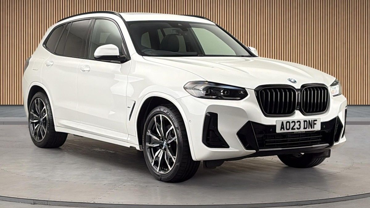 BMW X3 Sticky Header Image