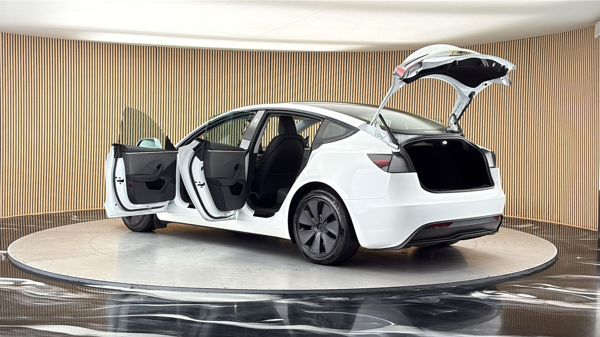More views of Tesla Model 3