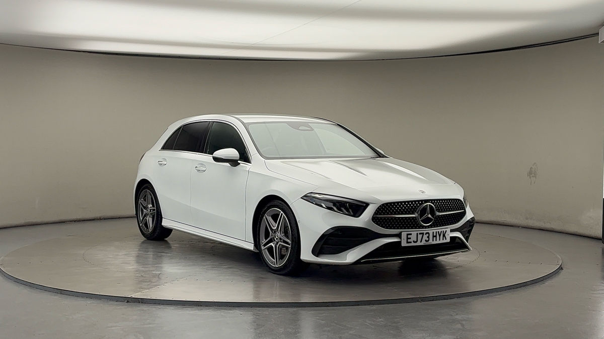 Mercedes-Benz A Class Sticky Header Image