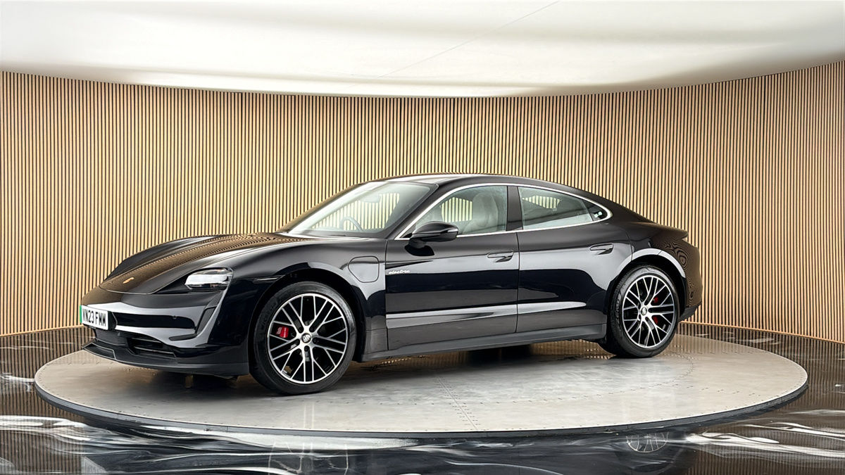 More views of Porsche Taycan