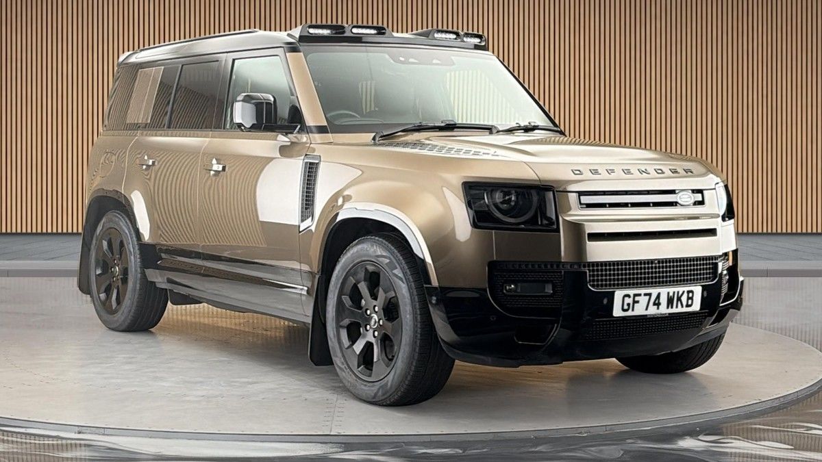 Land Rover Defender 110 Sticky Header Image