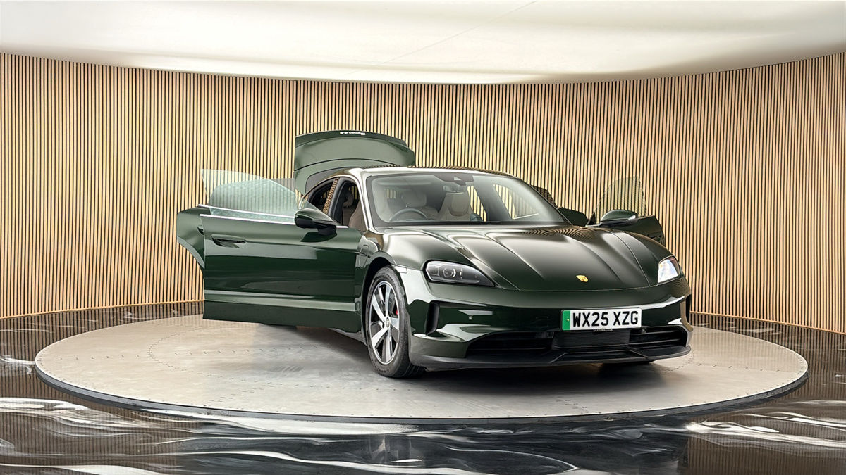 More views of Porsche Taycan
