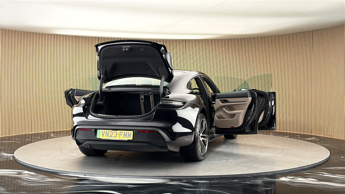 More views of Porsche Taycan