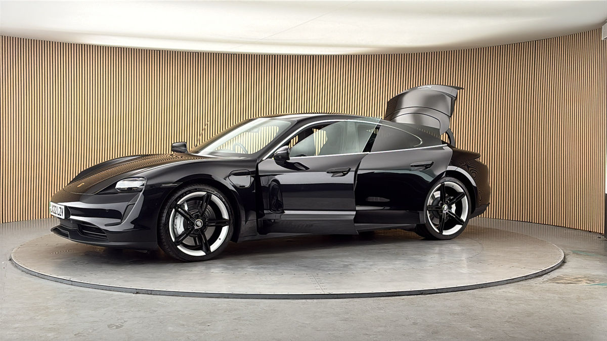 More views of Porsche Taycan