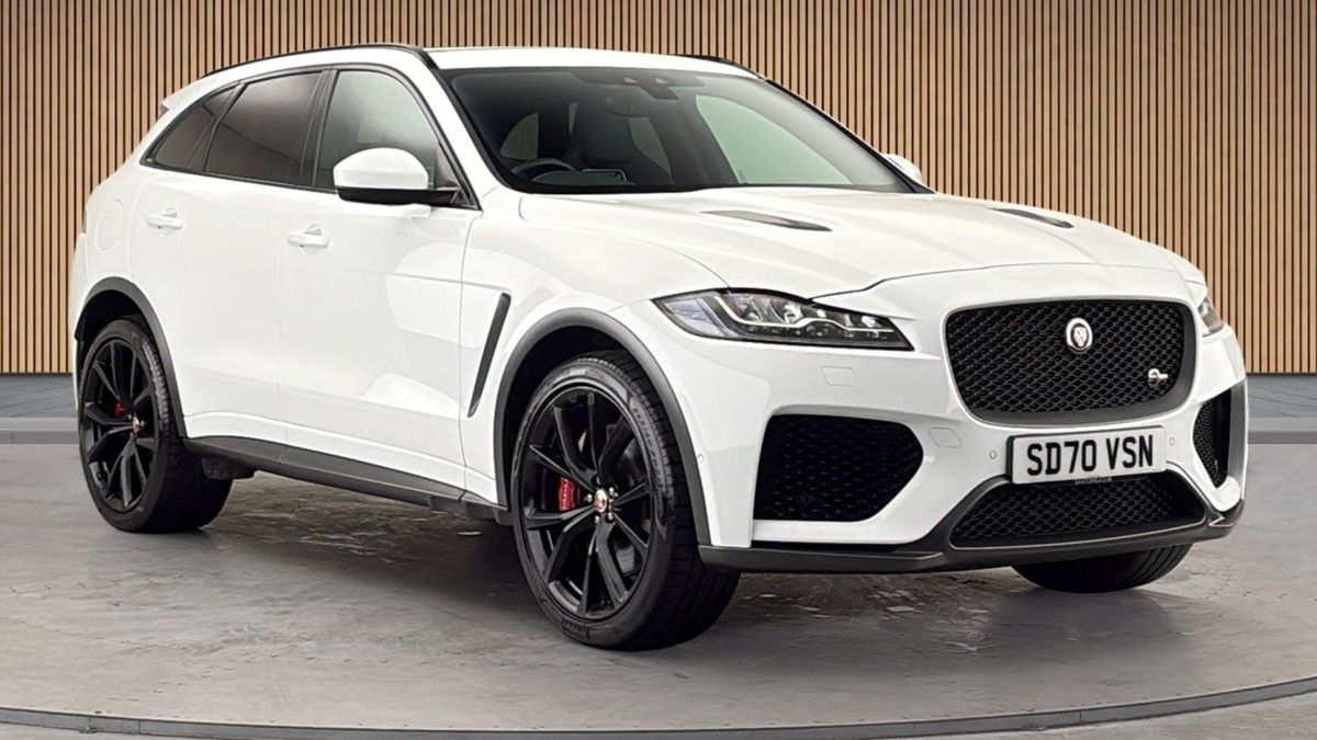 Jaguar F-PACE Sticky Header Image