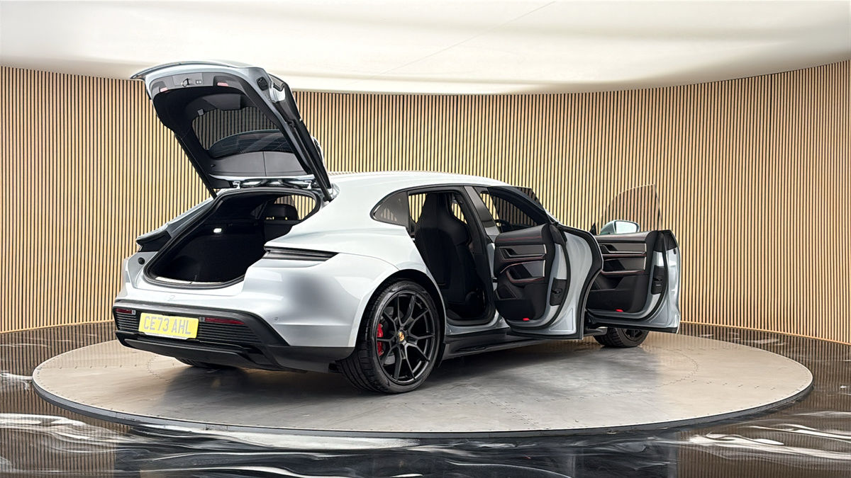 More views of Porsche Taycan