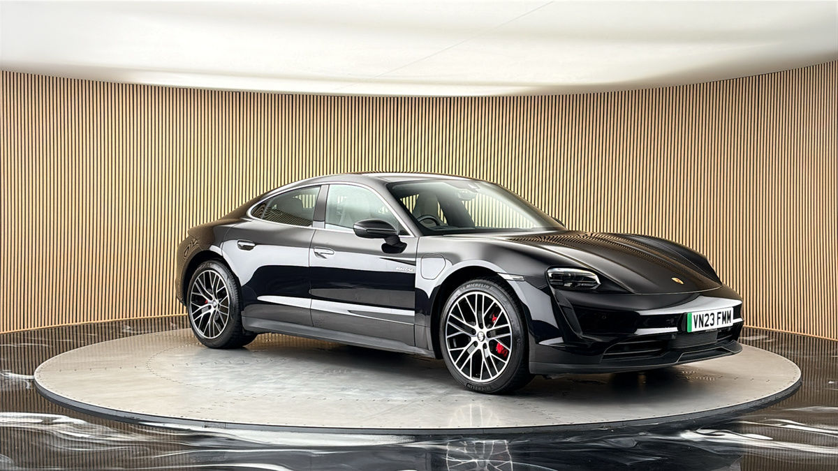 More views of Porsche Taycan