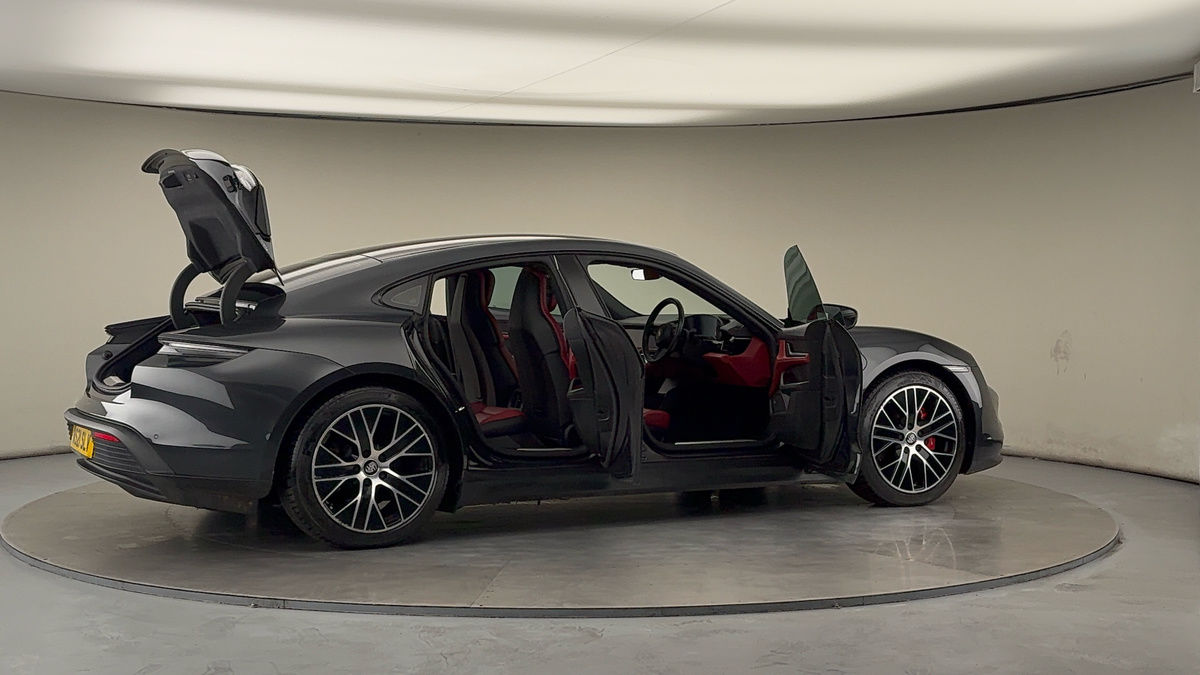 More views of Porsche Taycan