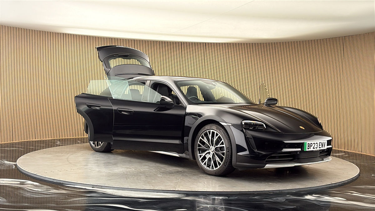 More views of Porsche Taycan