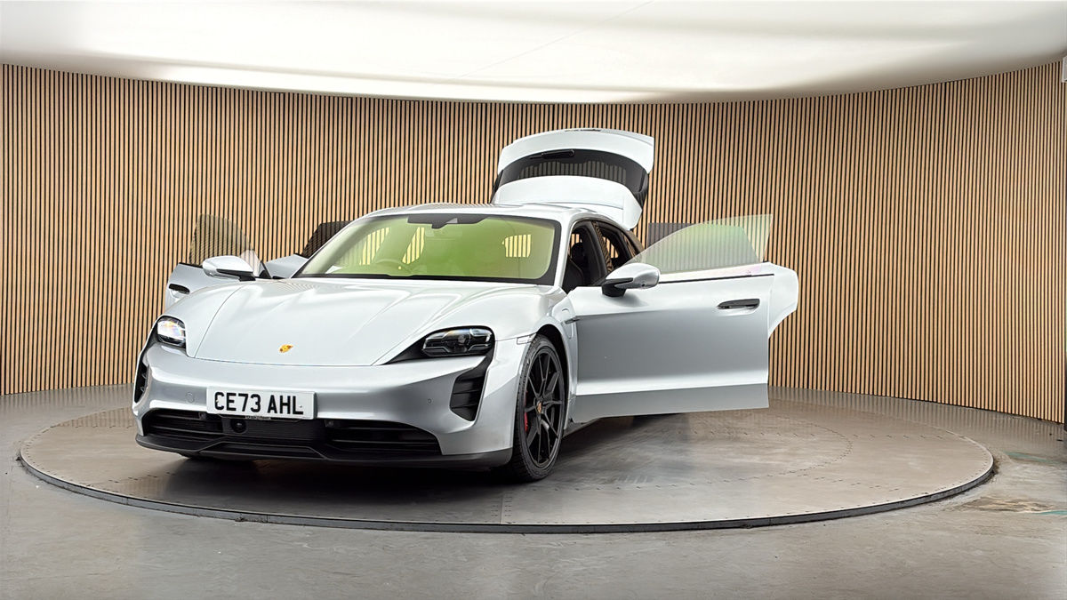 More views of Porsche Taycan