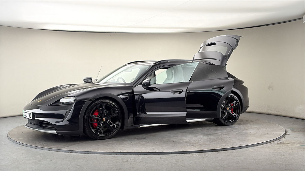 More views of Porsche Taycan