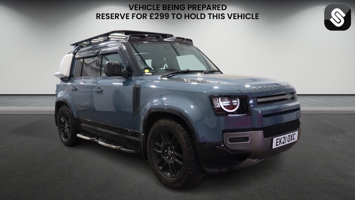 Land Rover Defender 110 Sticky Header Image