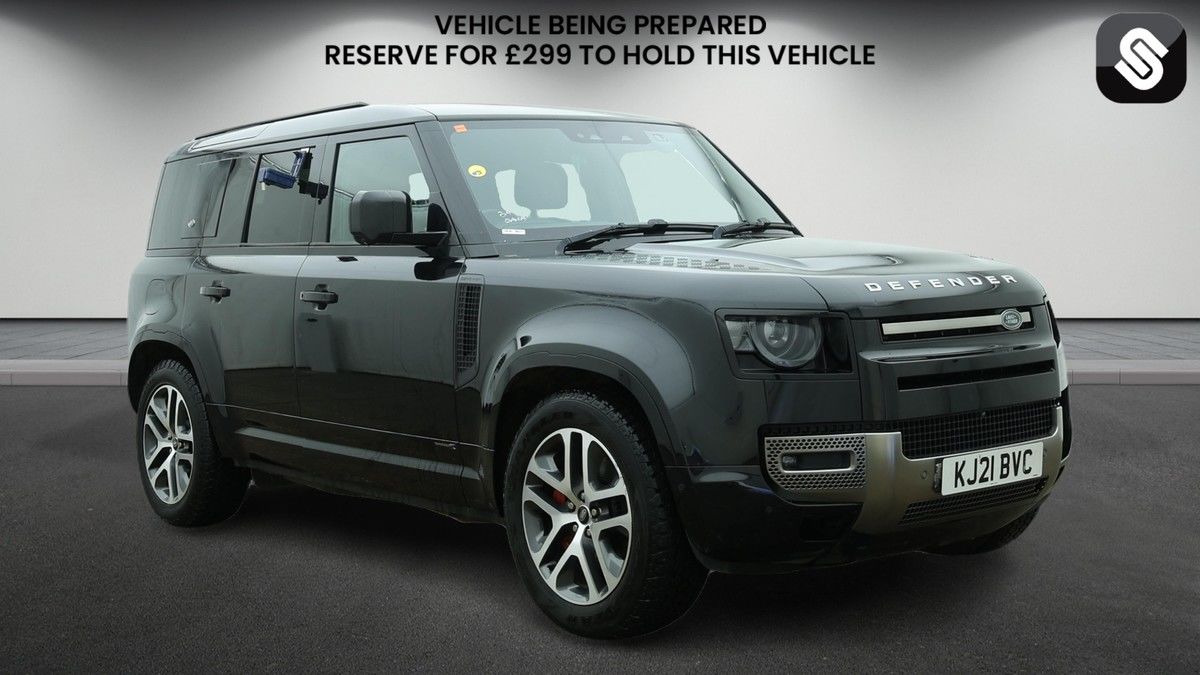 Land Rover Defender 110 Sticky Header Image