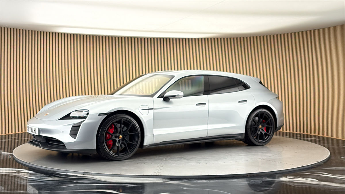 More views of Porsche Taycan
