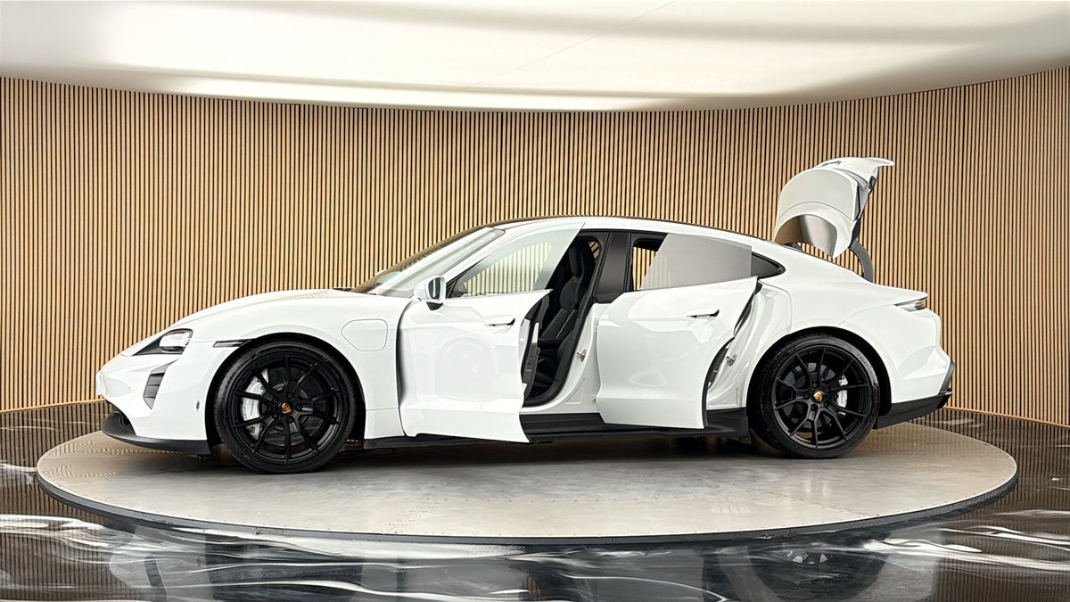More views of Porsche Taycan