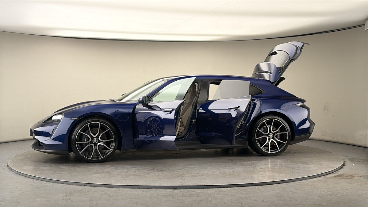 More views of Porsche Taycan