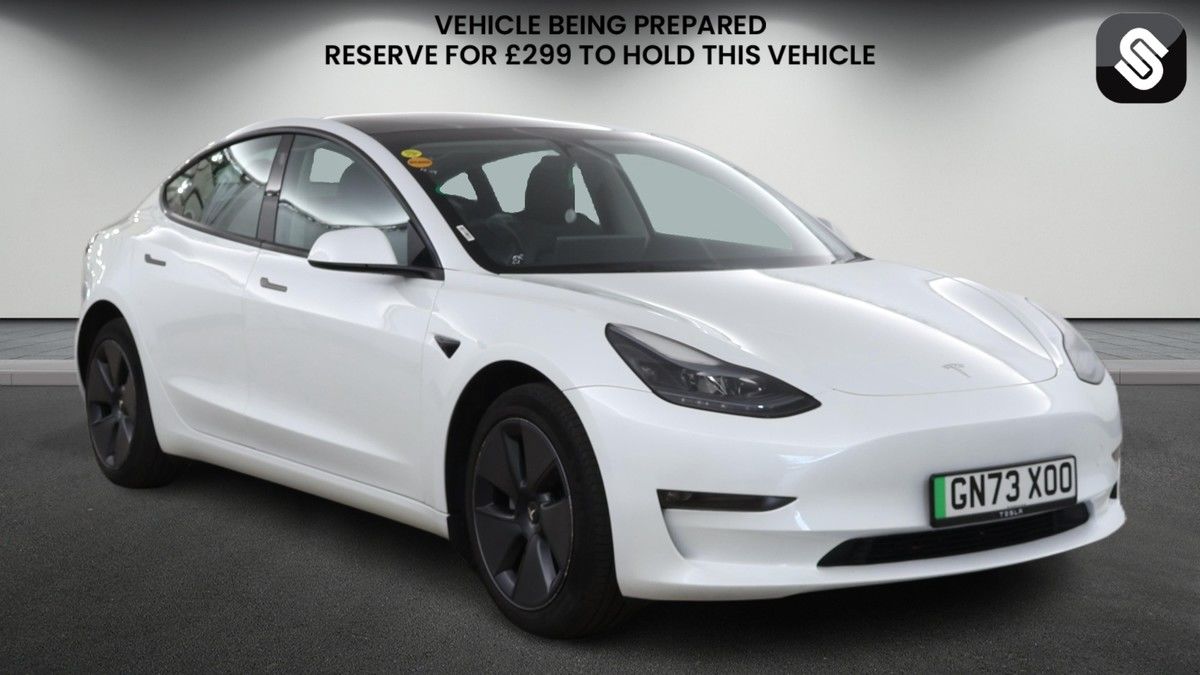 Tesla Model 3 Sticky Header Image