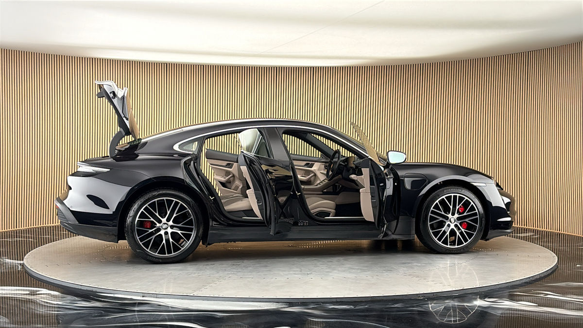More views of Porsche Taycan