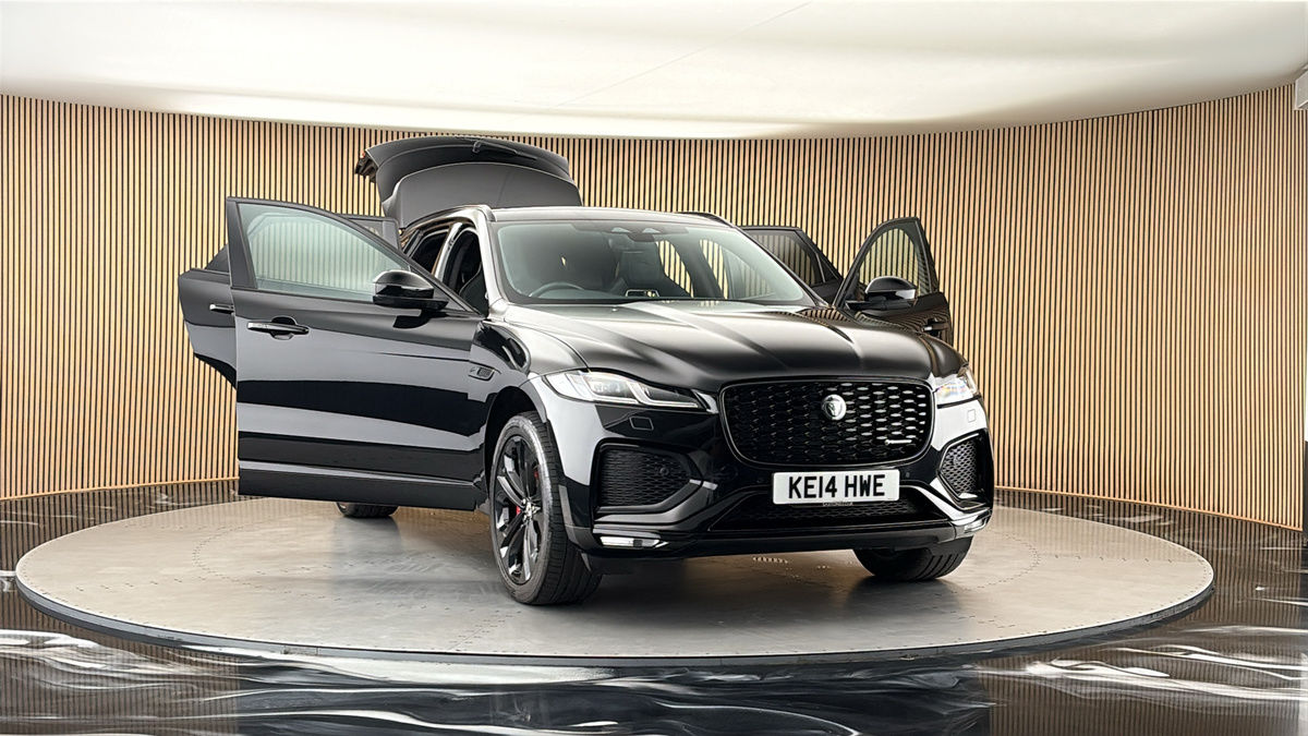 More views of Jaguar F-PACE