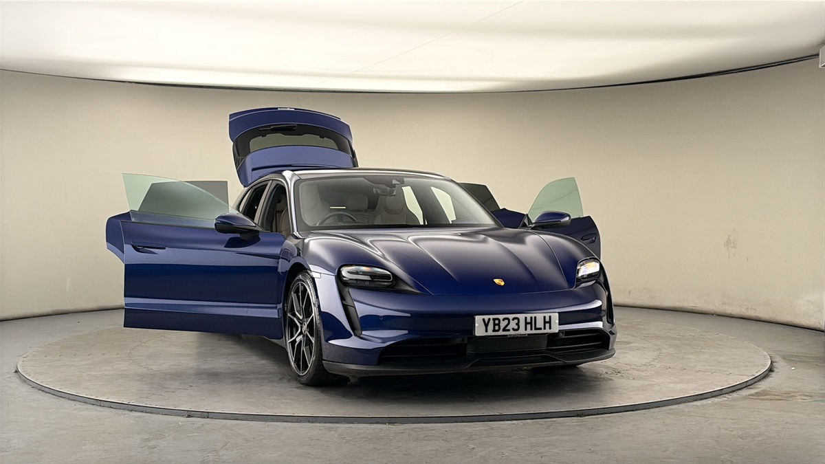 More views of Porsche Taycan