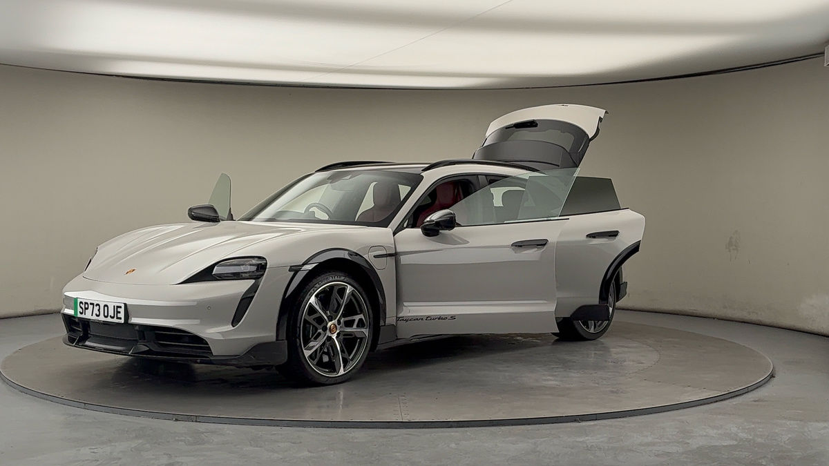 More views of Porsche Taycan