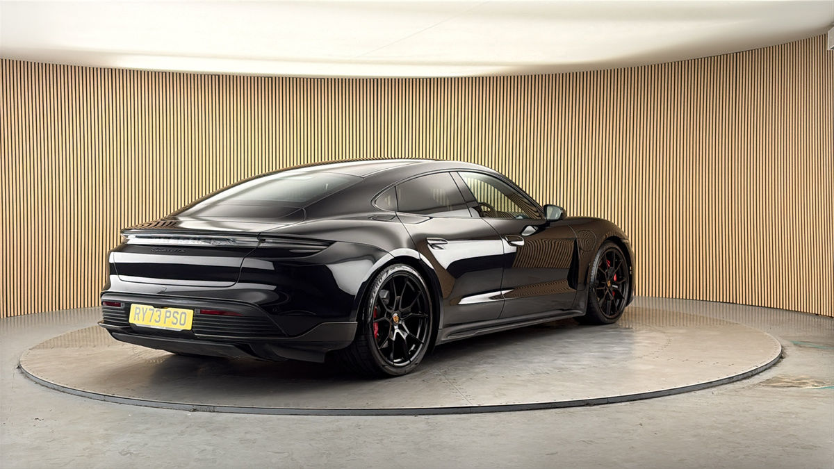 More views of Porsche Taycan