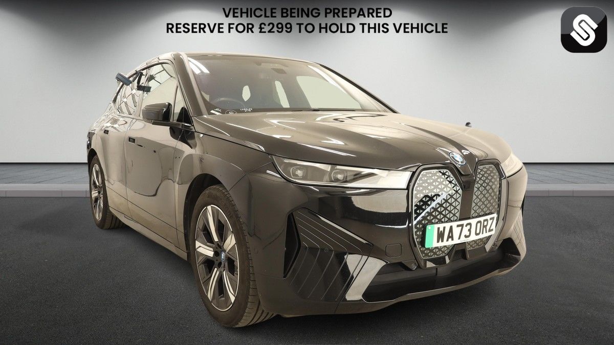BMW iX Sticky Header Image