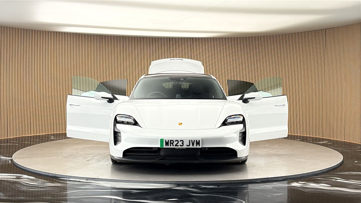 More views of Porsche Taycan