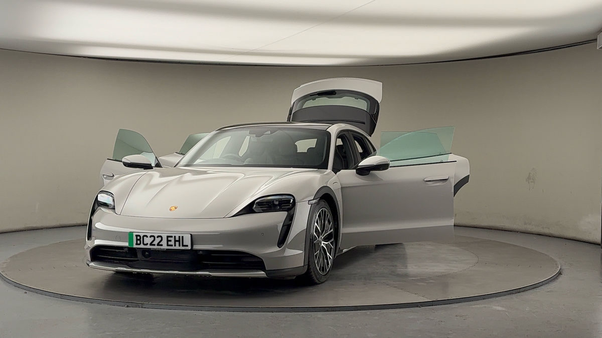 More views of Porsche Taycan