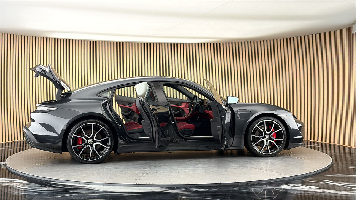 More views of Porsche Taycan